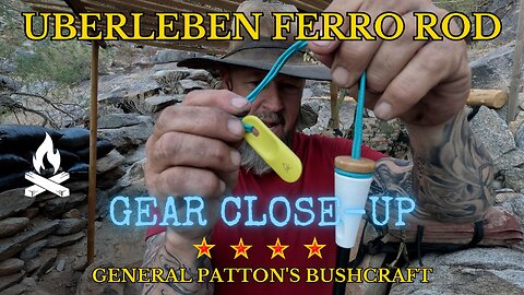 UBERLEBEN FERRO ROD - GEAR CLOSE-UP