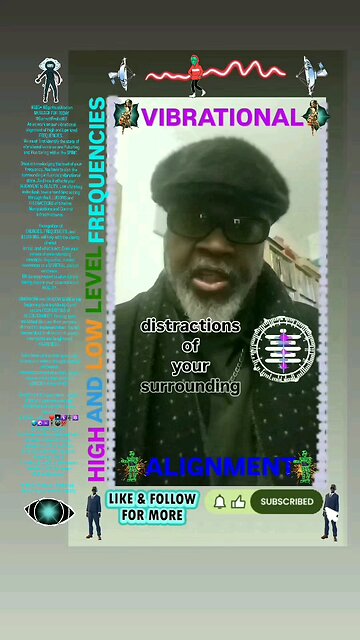 ▪︎VIBRATIONAL ALIGNMENT/HIGH AND LOW FREQUENCIES▪︎