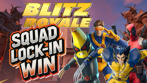 Blitz Squad Lock In Win! in Fortnite Blitz Royale (Full Game)