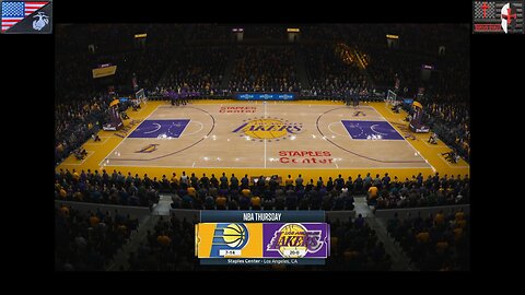 Basket Hoops 2025-2026: Game #21 [Los Angeles Lakers vs. Indiana Pacers]