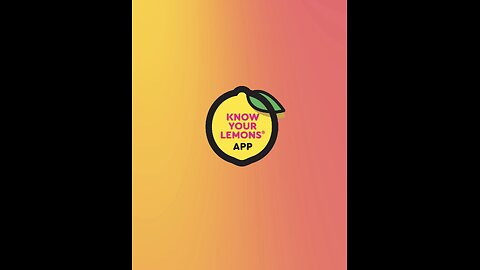 Important | Know Your Lemons app