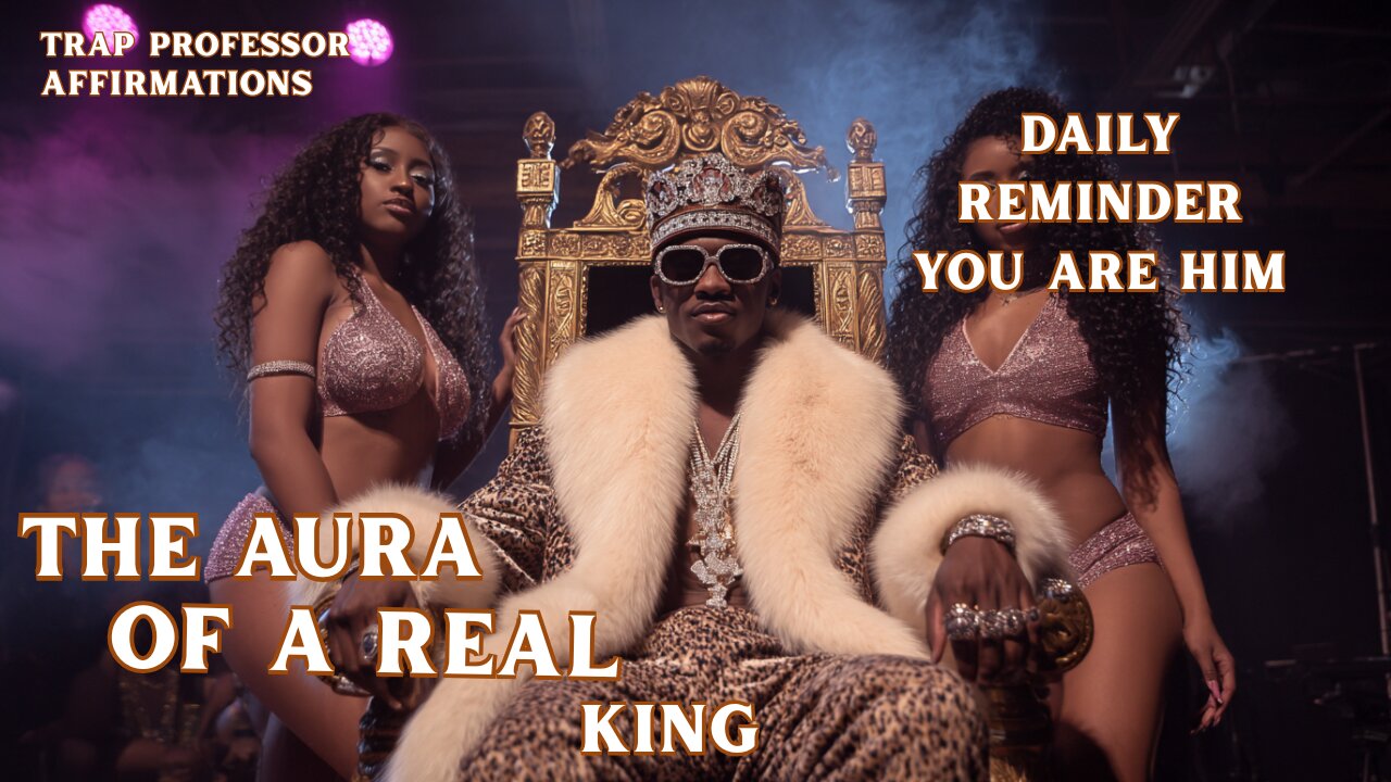The Aura Of A Real King ( Powerful Affirmation ) Visualizer (Loop)