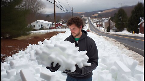 Pennsylvania Resident Finds 'Styrofoam Snow'—Could This Be a Sign of Something Bigger?