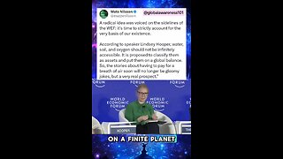 The psycho NWO globalists want us to pay for the air we breathe. Not joking.