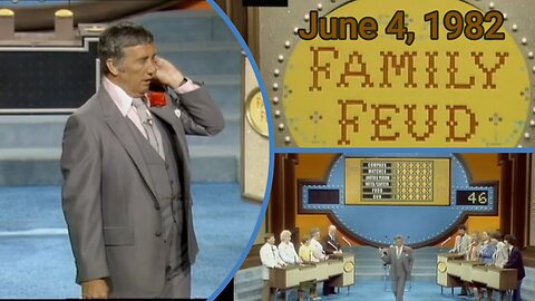 Richard Dawson’s Family Feud – June 4, 1982 Classic Game Show Gold