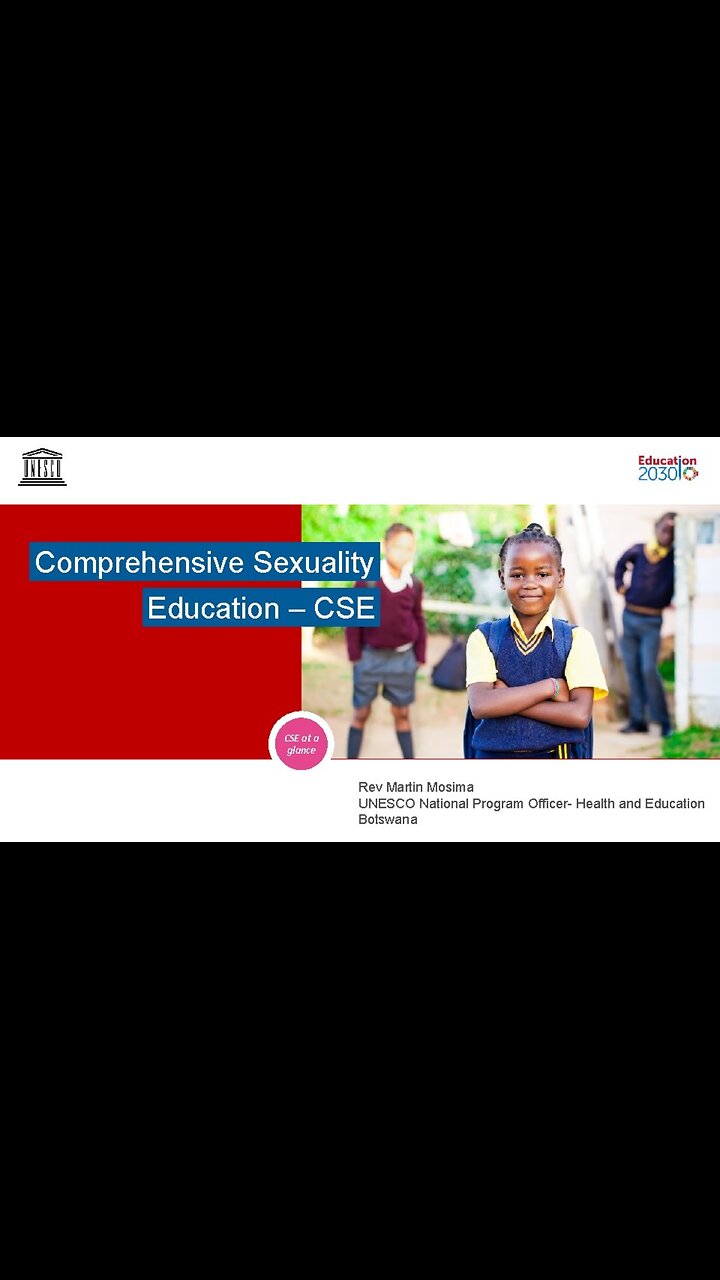 UK: 9yr old explains what he is being taught in school - UN: Comprehensive Sexuality Education