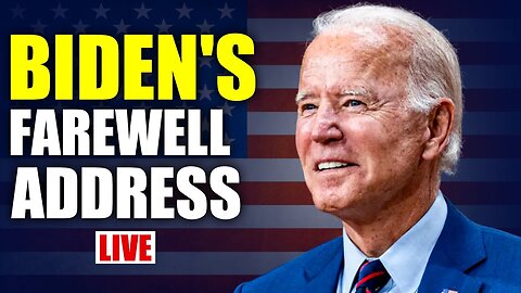 Joe Biden LIVE: President Joe Biden delivers farewell address to the nation | Biden LIVE | US News