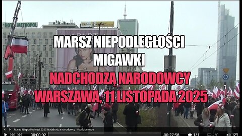 Marsz Niepodległości 2025. Nadchodzą narodowcy