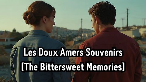 Beautiful French Song. "Les Doux Amers Souvenirs". Music To Learn French.