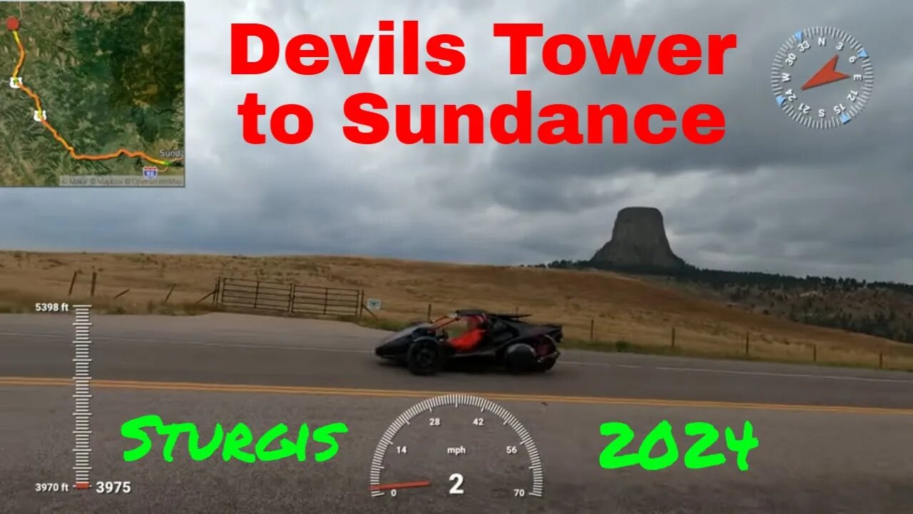 Devils Tower to Sundance / Sturgis Motorcycle Rally