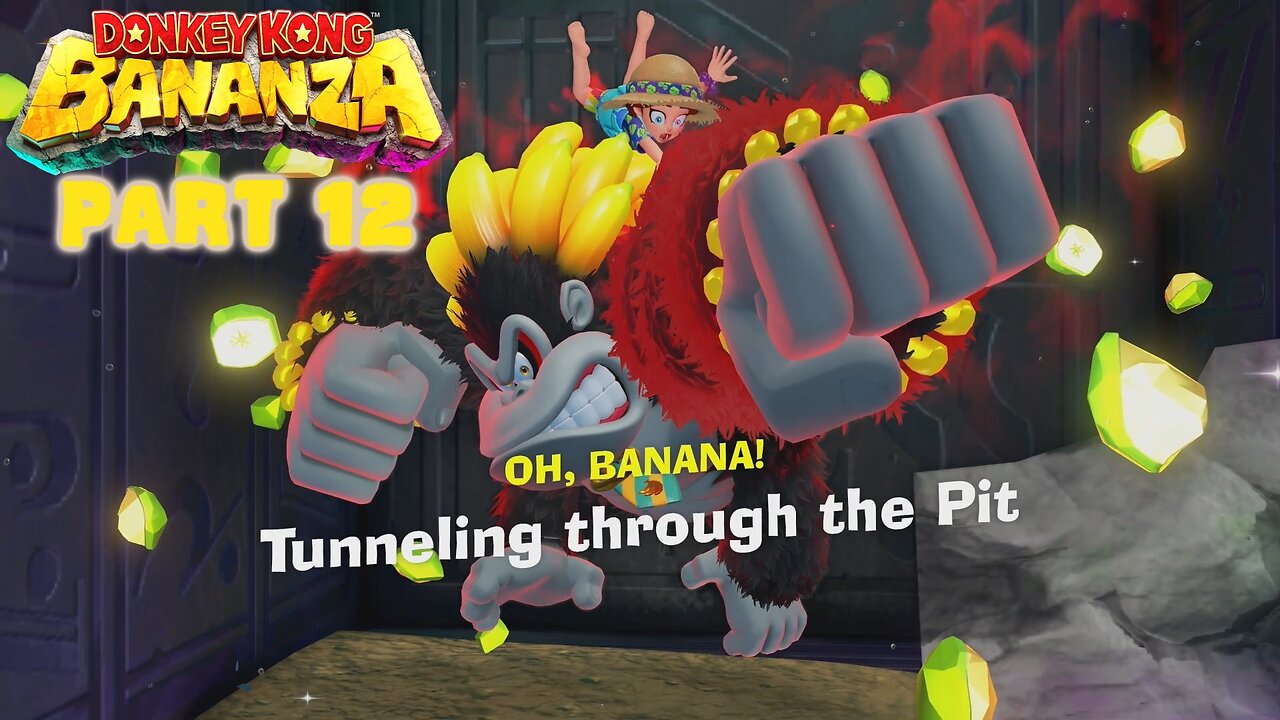 Donkey Kong Bananza (Blind/Multiplayer) Part 12 ~ Oh God, Look at all the Stuff!