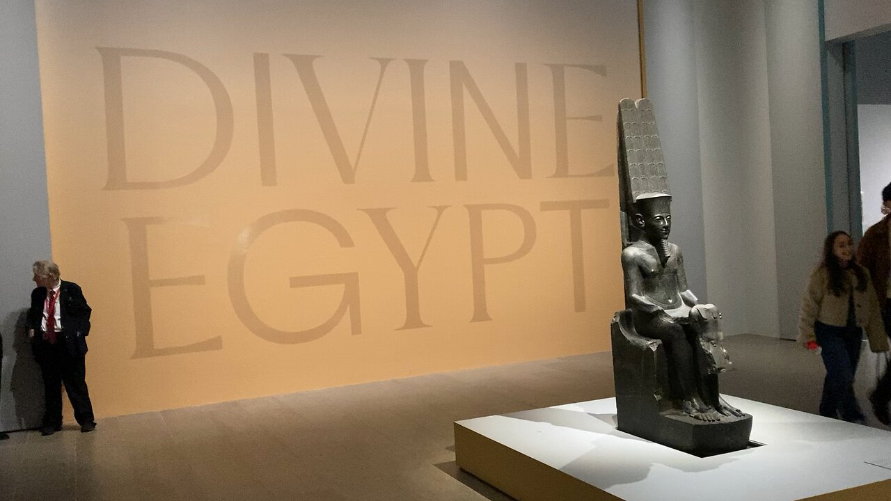 Hathor & Horus — Divine Egypt @ The Met (Manhattan)