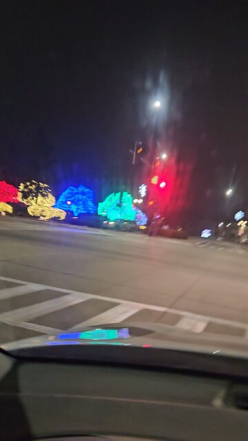 Christmas Lights Drive by, Village of Addison Illinois