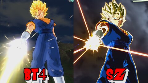 Vegito(DBZ) Dragon Ball Sparking Zero VS Budokai Tenkaichi 4