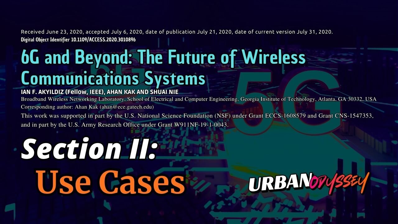 6G Use Cases: Holographic Teleportation, S.M.A.R.T Cities & Policing (White Paper Breakdown Pt. 2)