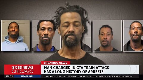Woman Set On Fire Riding Chicago Train: Lawrence Reed Had 49 Prior Arrests (10 Felonies)