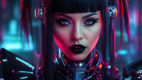 Industrial DJ Mix | Cyberpunk Goth Girls