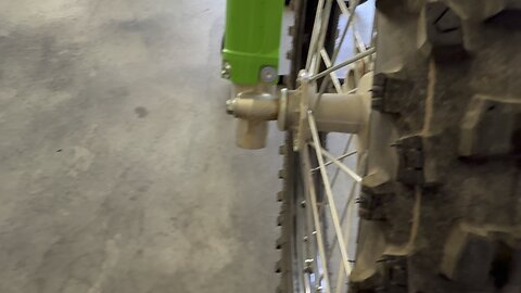 KX 112 front axle grease