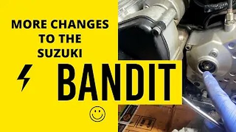 Scammed By Facebook, Rebuilt With Love. Suzuki Bandit 600 gets more work done!