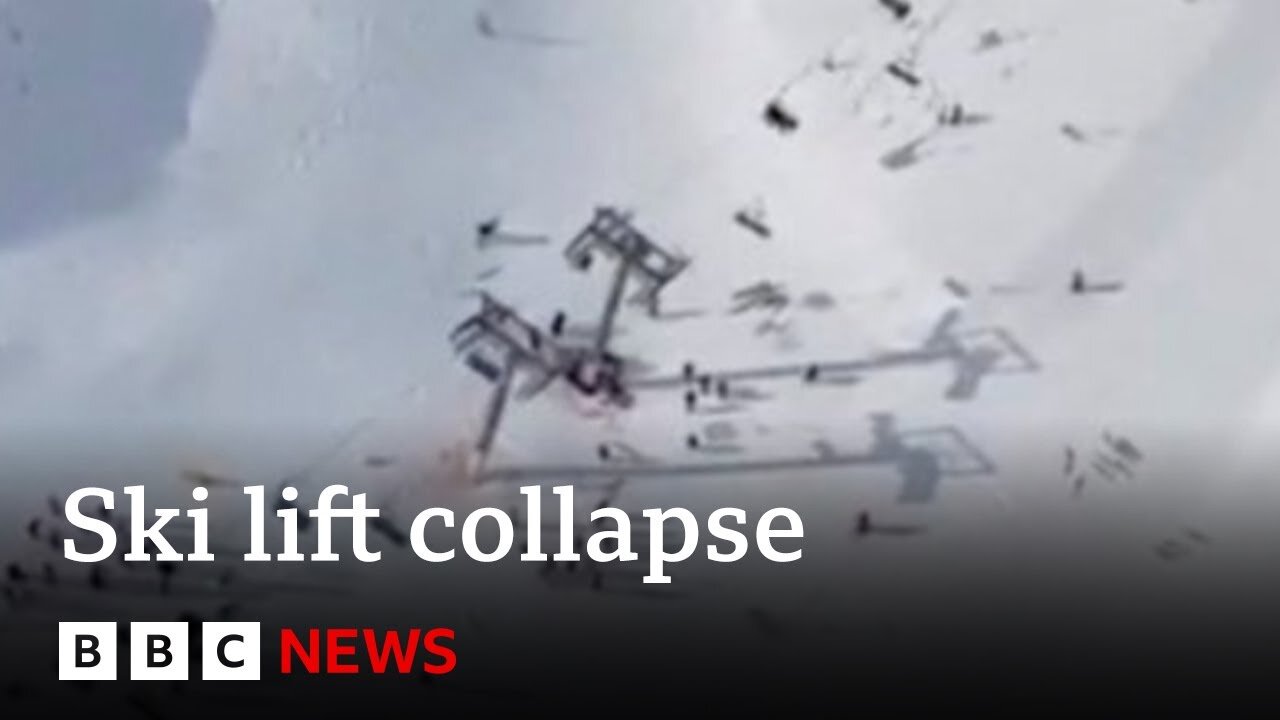 Ski lift collapse in Spain injures at least 30 people| BBC News