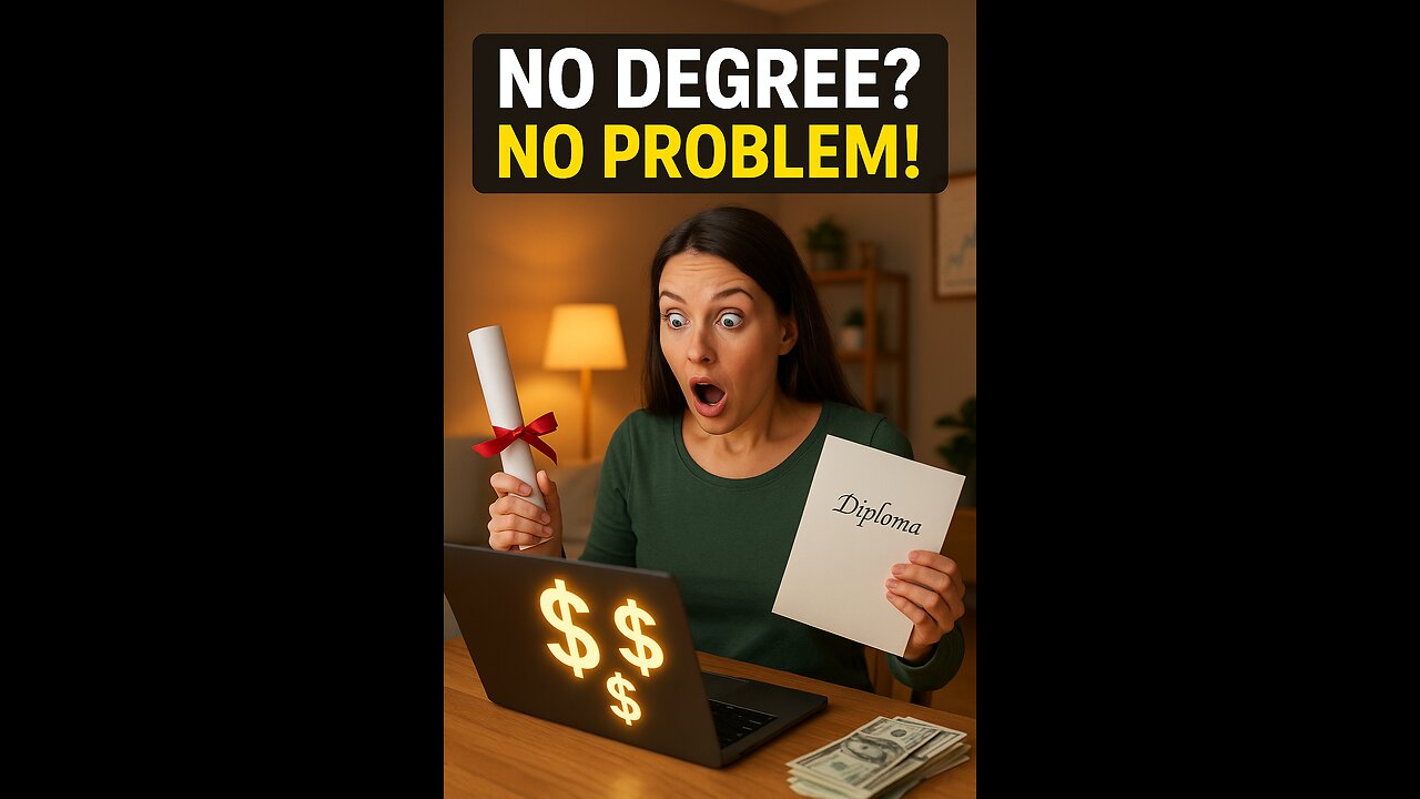 10 Seconds. No Boss. No Degree.