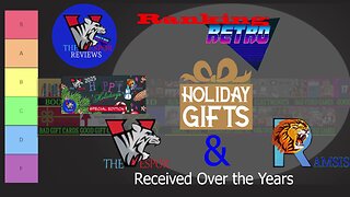 What were the Best and Worst Holiday Gifts Received as Kids? | Retro Tier List | Episode 2