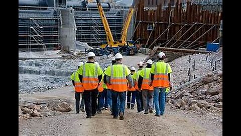 ⚠️2017⚒️ 🏗️Construction🚧 @ Work Upgrading The Royal Mint In Ottawa 🌍 Canada 🍁