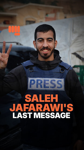 SALEH JAFARAWI'S LAST MESSAGE