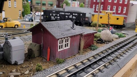 C&O freight after some work on the C&O freight after work on the layout