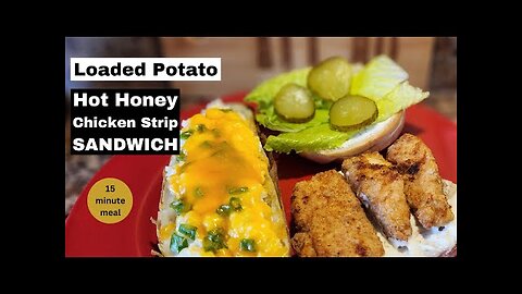 The Ultimate Loaded Potato & Honey Hot Chicken Recipe