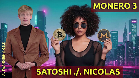 (535) Satoshi Nakamoto ./. Nicolas van Saberhagen - MONERO Teil 3 | AUSWANDERN & GELD