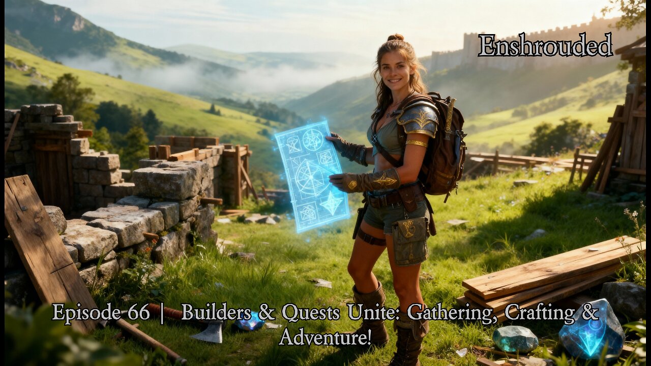 Enshrouded Ep. 66 | Builders & Quests Unite: Gathering, Crafting & Adventure! Part 1