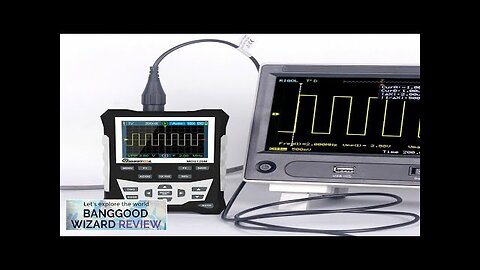 MUSTOOL MDS120M Professional Digital Oscilloscope 120MHz Analog Bandwidth 500MS/s Sampling Review