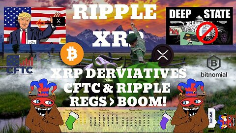 🟢🟣🟡 $XRP & $BTC - RIPPLE - CFTC -DERIVATIVES- 1 QUADRILLION- REGS &BOOM!🟡🟣🟢
