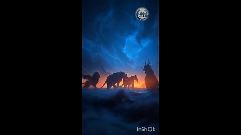 WHAT HAPPENS WHEN FOUR BEAST RISE FROM THE STORM? #truth #Trinity #jesus #Catholic #mary #joseph#ihs