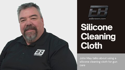 Ed Brown Silicone Cleaning Cloth