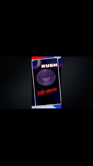 Rush Tom Sawyer Moving Pictures Comic Book Style