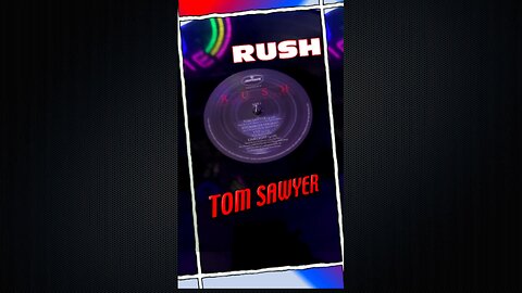 Rush Tom Sawyer Moving Pictures Comic Book Style