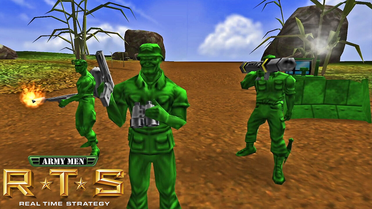 Taking The Front Yard For Freedom! Army Men RTS | Part 2