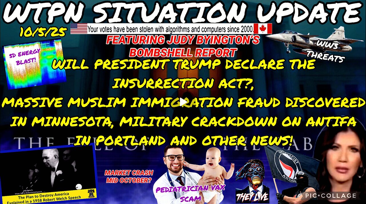 WTPN SITUATION UPDATE FEATURING RESTORED REPUBLIC 10/5/25