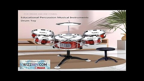 Kids Drum Set Musical Toy Drum Kit for Toddlers Jazz Drum Set Review