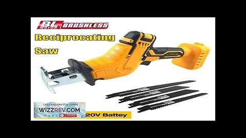 Cordless Reciprocating Saw For Dewalt 18V 20V Battery Electric Cutting Saber Saw Review