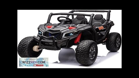 Sopbost 24V 2 Seater Ride On Toys for Big Kids 4x4 Off-Road Review