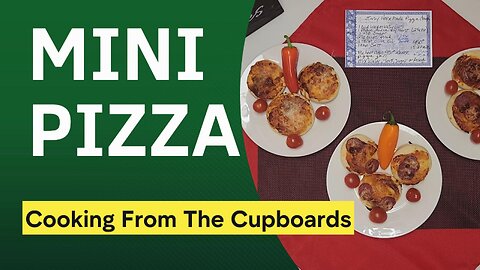 Mini Pizzas: The Perfect Appetizer and Snack A Versatile Recipe for Any Occasion