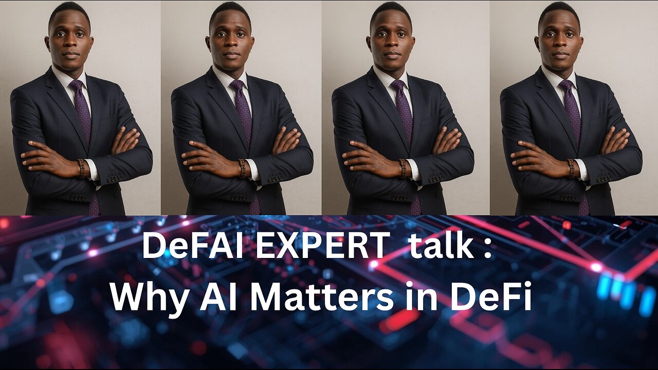 DeFAI Expert Talk: Why AI Matters in DeFi.
