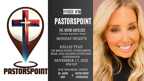 #PASTORSPOINT: E35 Kelley Tyan: Overcoming Fear and Leading with God Confidence RedAmericaFirst.com