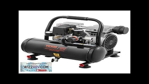 VEVOR Air Compressor Compact Portable Oil Free Compressor 1 Gallon 90PSI Review