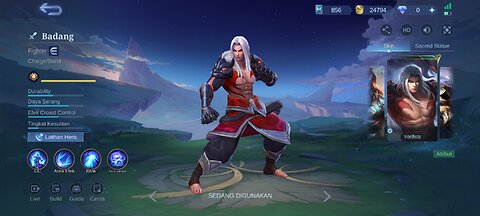 Mobile Legends - Badang the Fightet Hero , Savage in the Land of Down