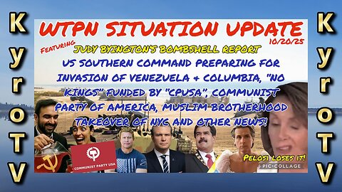 Situation Update - October 20, 2025 (edited version) (Swedish subtitles)