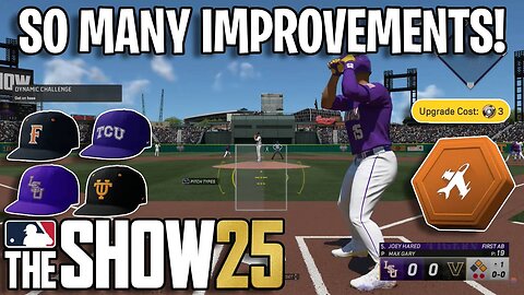 High School & College Baseball Looks Amazing In MLB The Show 25!